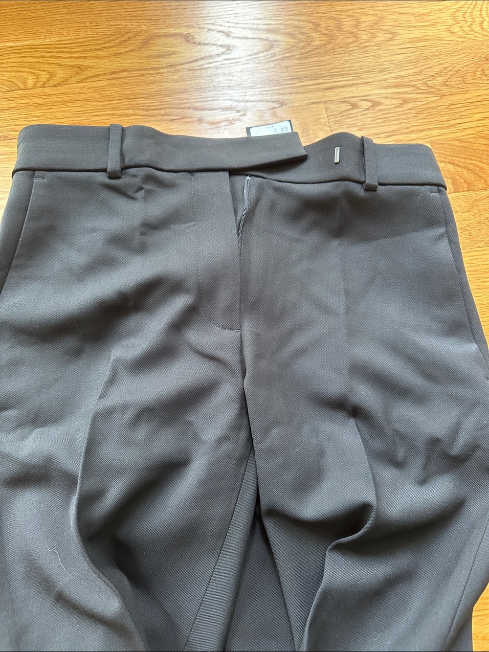 Club Monaco NWT Borrem Pants women’s Black Dress Trousers size 2 full length - Picture 6 of 9